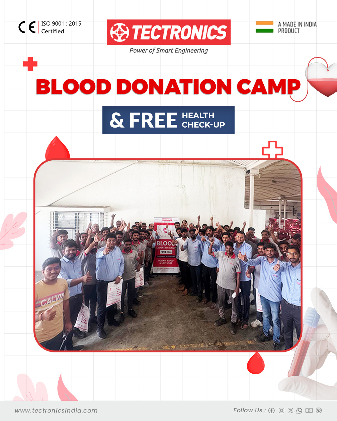 Blood Donation and Free Health Check-up Camp